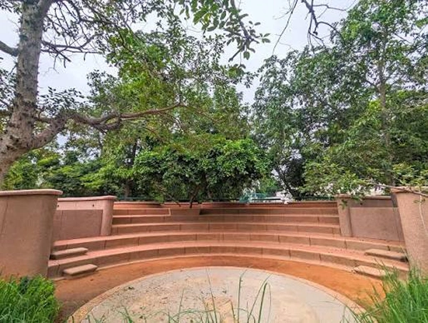 Amphitheater of Parimal Garden