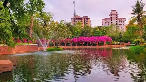 flowers in Parimal Gardens
